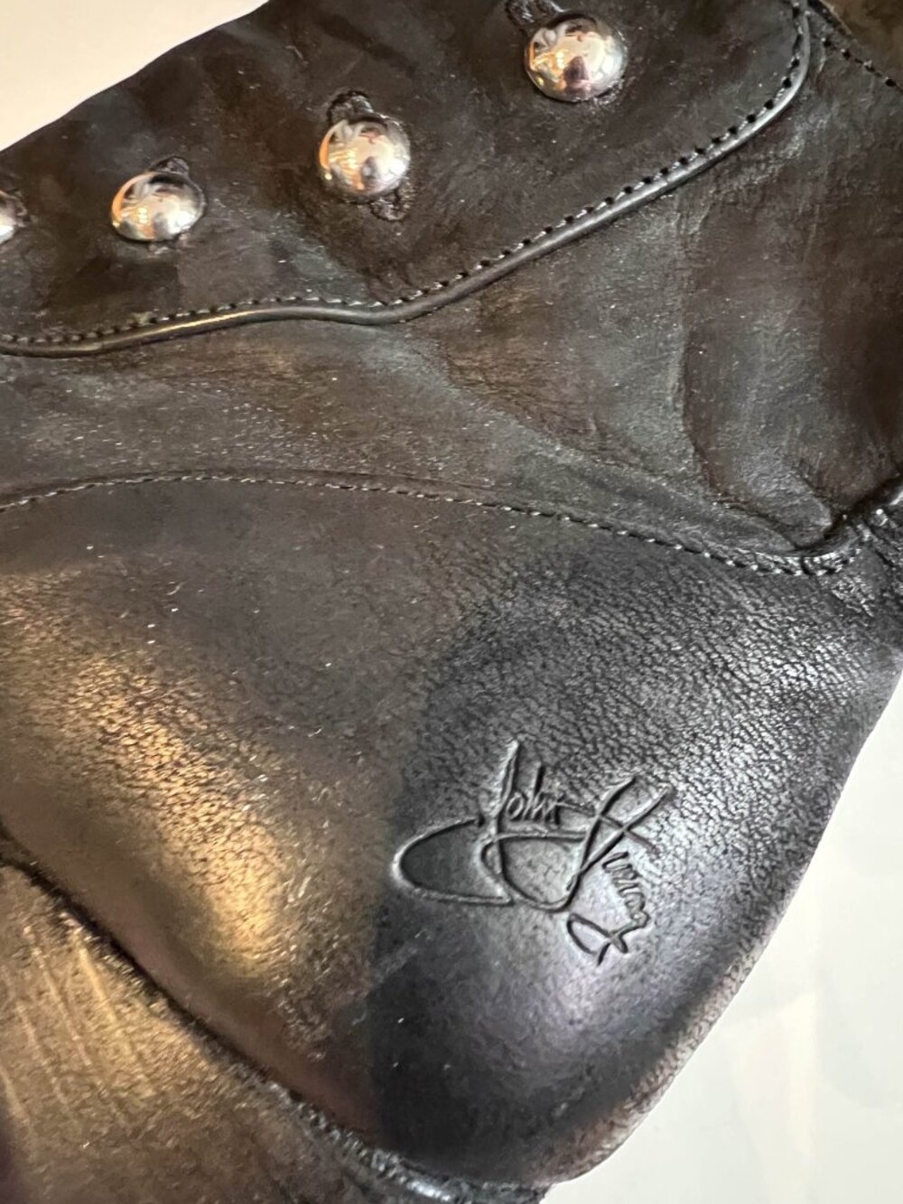 John Fluevog East End Venables Steampunk Boots 7.5 - Picture 8 of 16